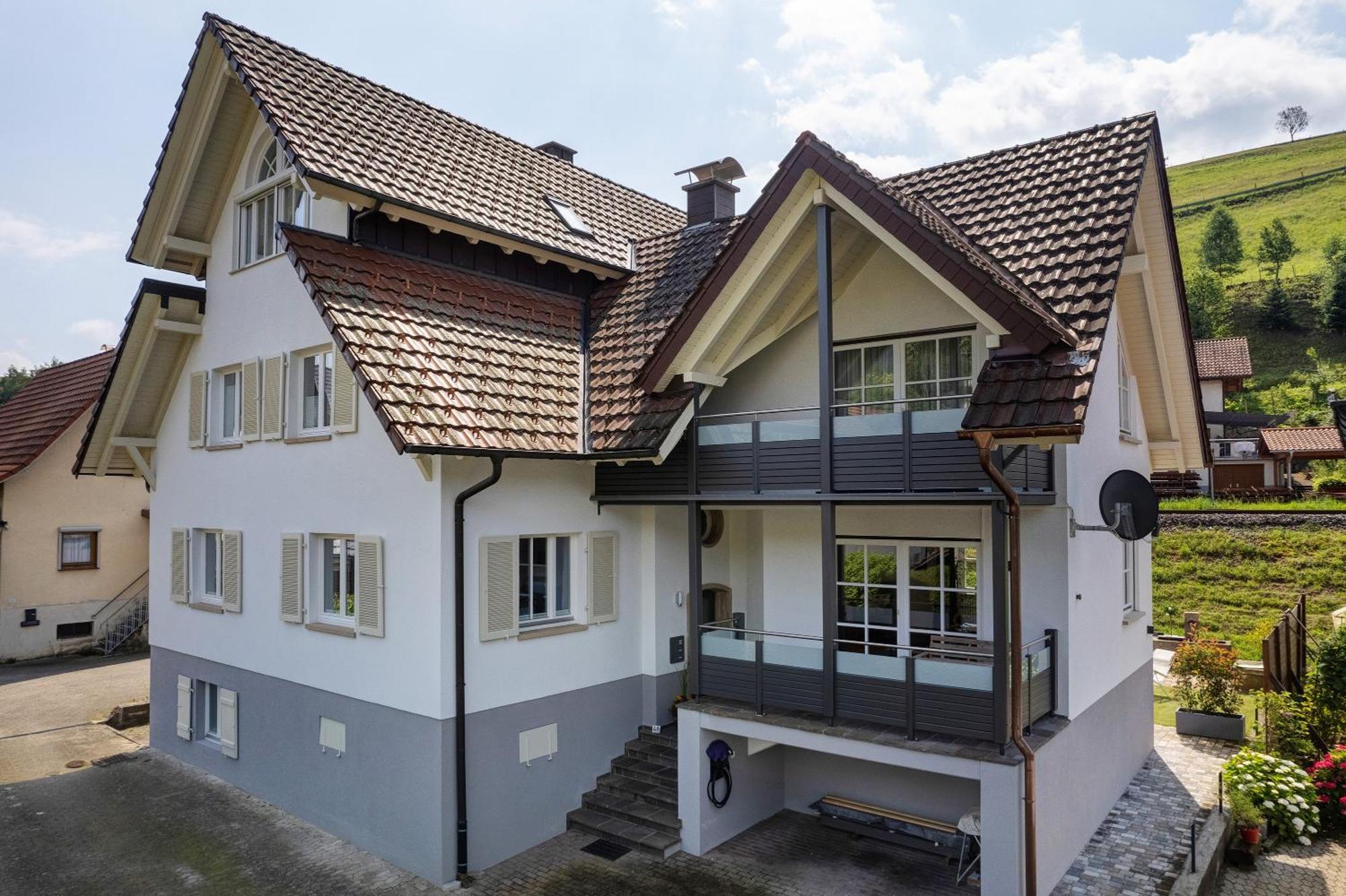 Moderner Schwarzwaldtraum Apartment Oberharmersbach Exterior photo